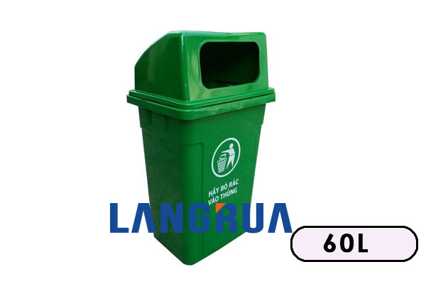 thùng rác nhựa 60l giá rẻ